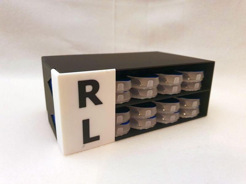 Storage box for contact lenses // Kontaktlinsenbox