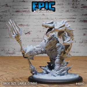 Water Elemental Guard Summon ‧ DnD Miniature ‧ Tabletop Miniatures ‧ Gaming Monster ‧ 3D Model ‧ RPG ‧ DnDminis ‧ STL FILE