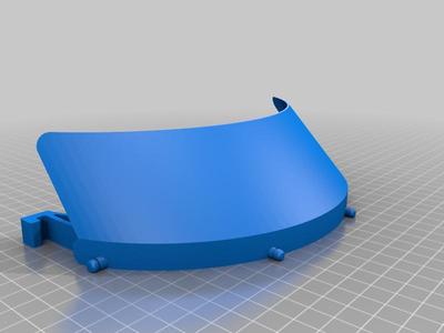 Face Shield PPE for COVID-19, Remix of Prusa RC2
