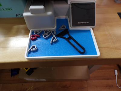 A1 MINI Front Tray With TPU Mat