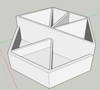 Hexagonal Organizar