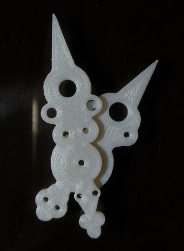  Clocks hands spheres Lancette orologio pendolo