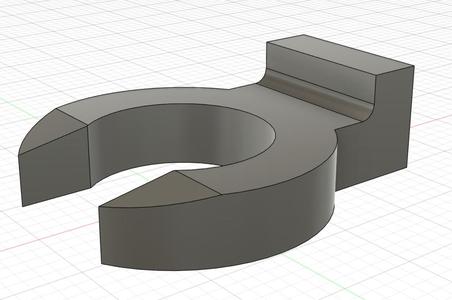 Ender 3 Micro Swiss All Metal Hotend Clip