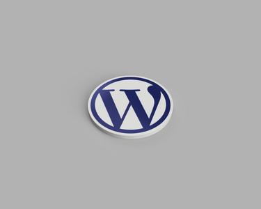 WordPress Logo Coaster