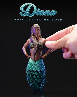 Articulated Mermaid Diana