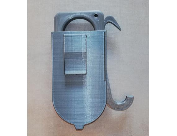 Door opener safely - push button safely COVID19 coronavirus