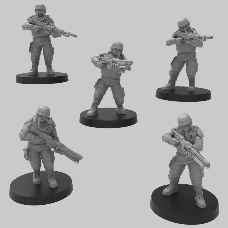 Assault Infantry w/ Special Weapons - Presupported