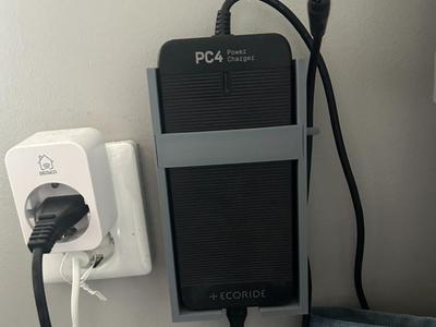 Holder for bike charger, fits ecoride