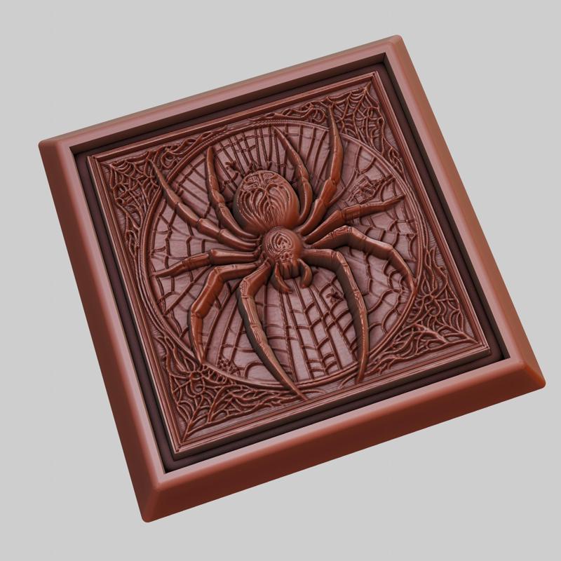 Spider Animal 3D Model for CNC Router Laser & 3D Printer