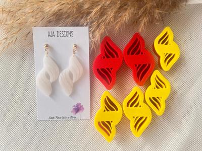 Polymer Clay Earring Mold 71