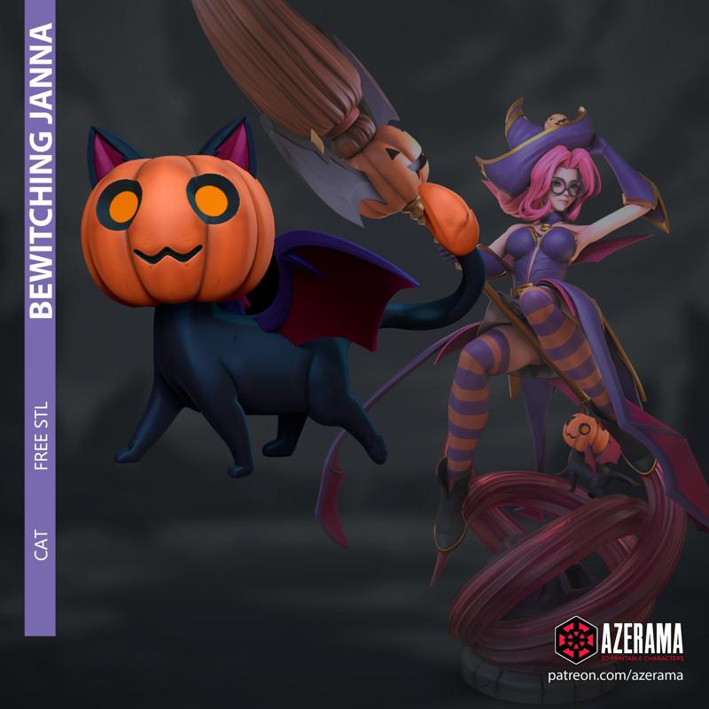 Bewitching Janna Cat