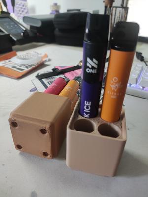 Gridfinity Elfbar vape holder (freecad)