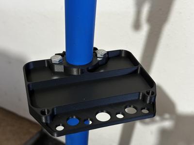 Removable bicycle work stand tray (compatible with Park Tool PCS-10)