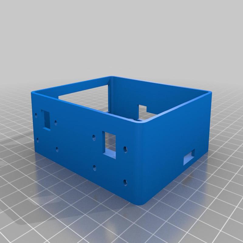 Dual camera case for RPi v4