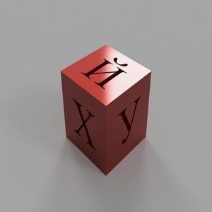 ЙУХ Calibration cube