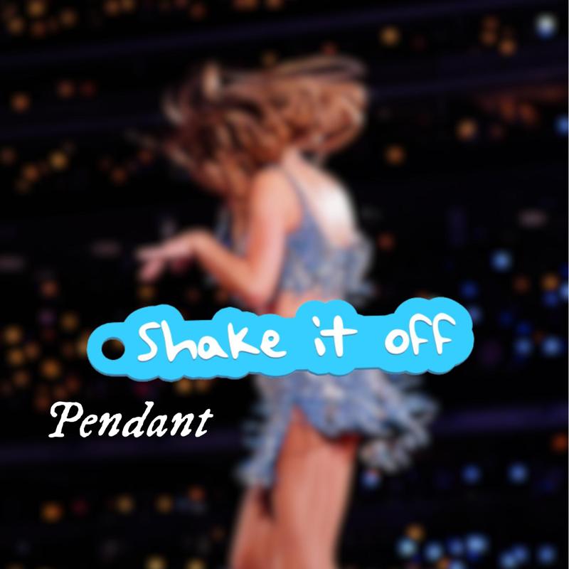 Taylor Swift Shake it off Keychain Pendant 1989