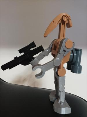 Lego Rocket Battle Droid 400%