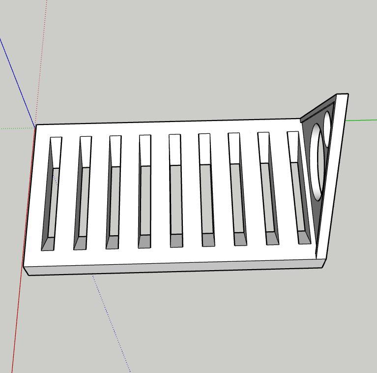 Milling template holder 9x