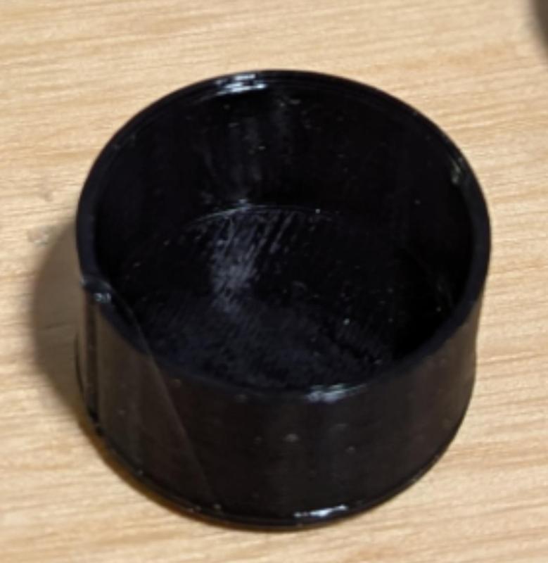 1/2 inch EMT conduit end cap 