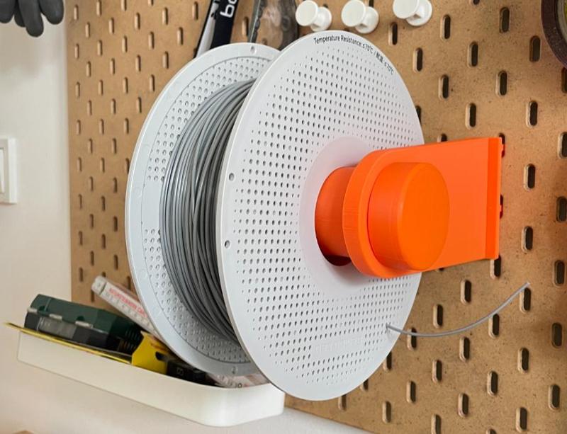 Spool Holder for IKEA SKADIS system