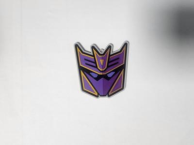 Megatronus Prime Sticker Keyring(No AMS)