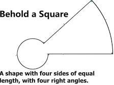 Square is Square? - square meme - No AMS