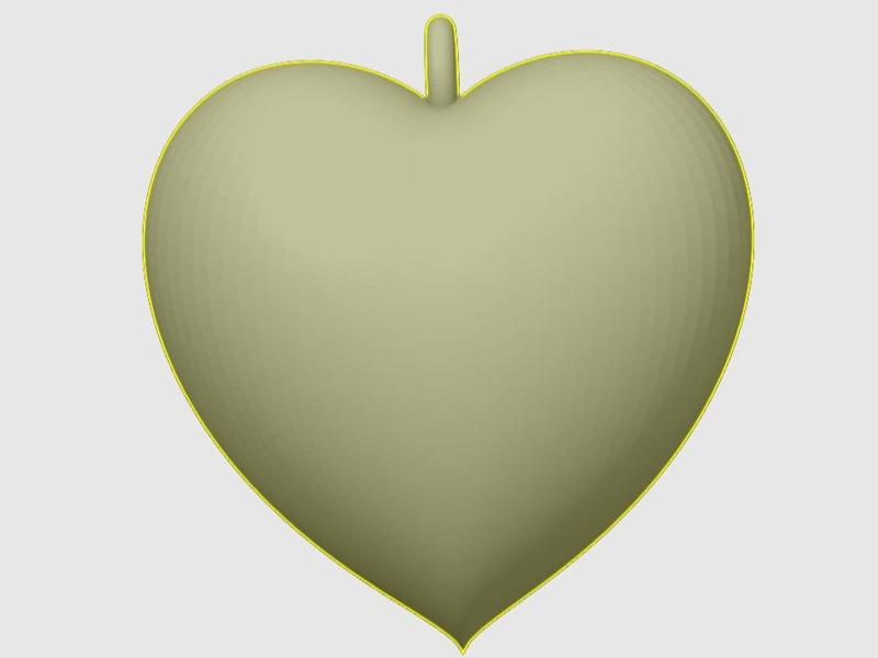 Heart AirTag Holder/Keychain