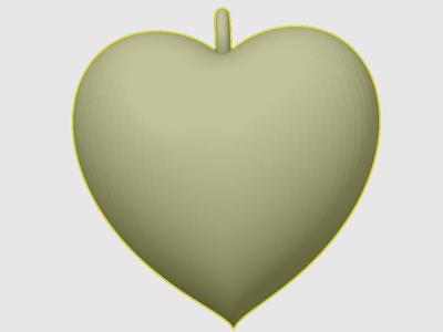 Heart AirTag Holder/Keychain