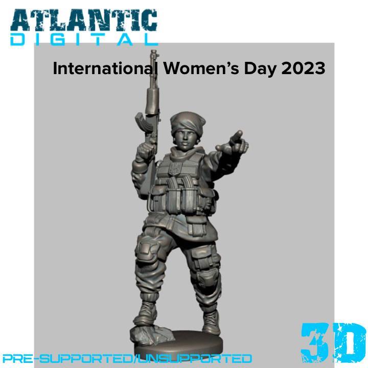 International Women's Day Free Figure