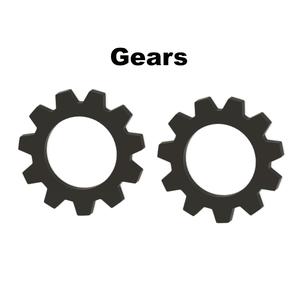 ⚙️ Steampunk Gear Earrings - 3D Printable Mechanical Style! 🛠️