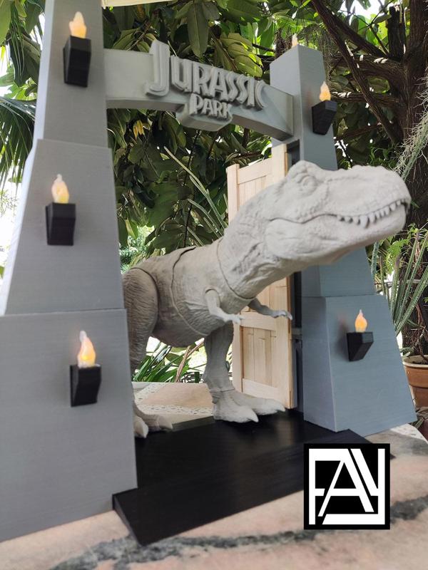 Jurassic Park Gate remote control