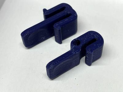 Tuck and hook (v2) minimal filament clip
