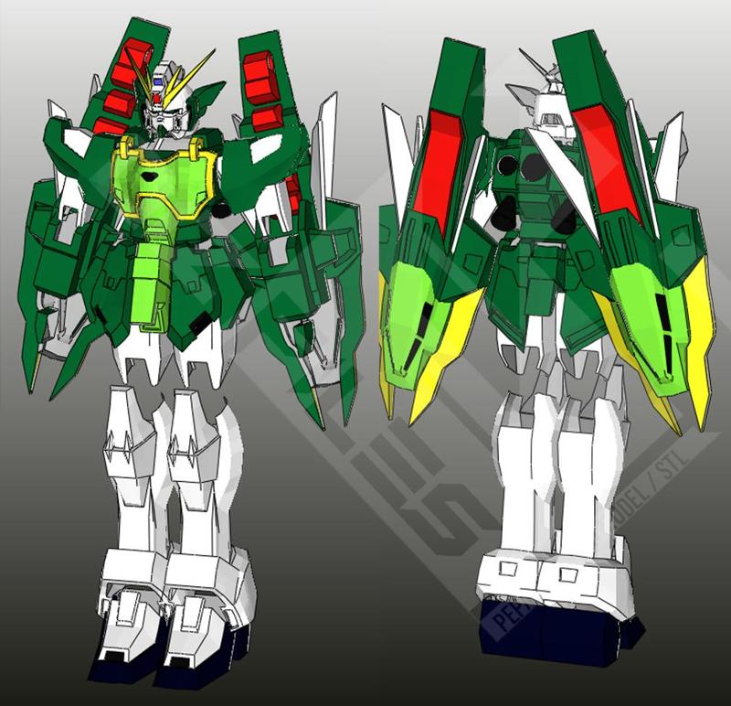 Altron Gundam Pepakura HD dizK Cosplay