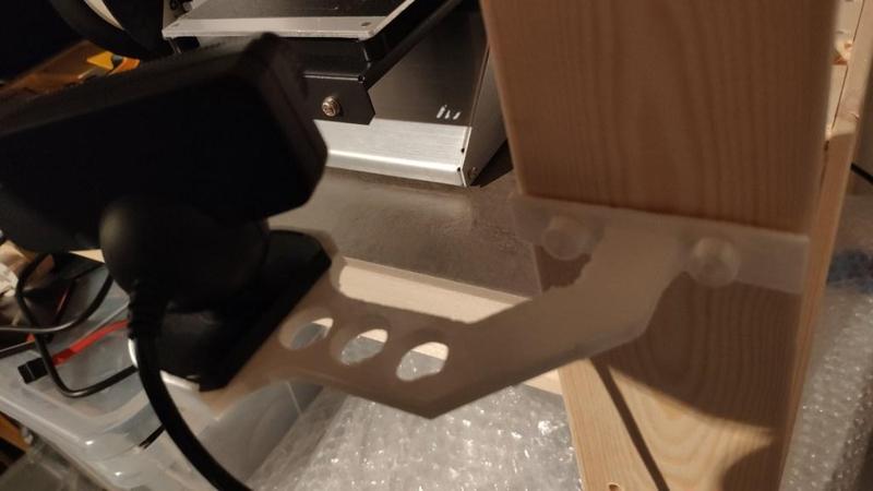 Ikea Shelf Playstation Eye Camera mount