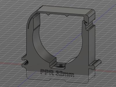 Clamp for PPR pipe 32mm