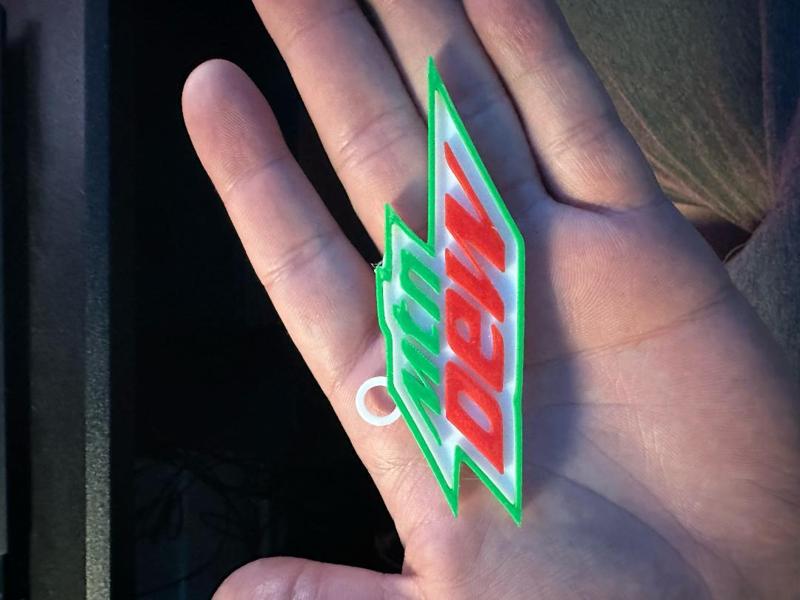 MTN DEW keychain 