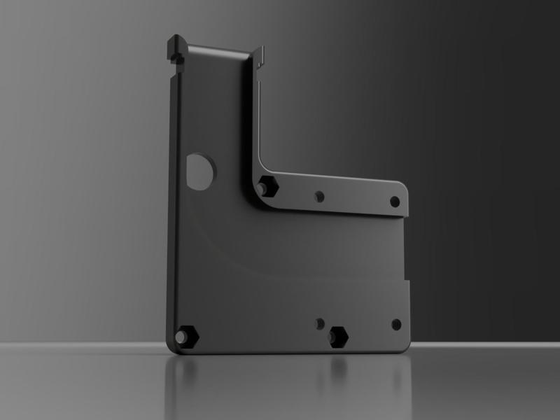 Hemera Revo XS to CR-10 V2/V3 backplate mount