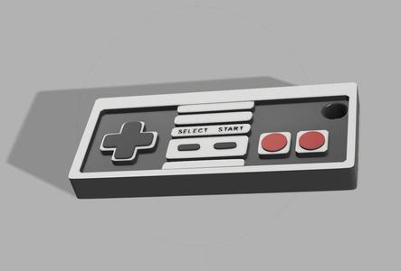 Nintendo nes controller keychain