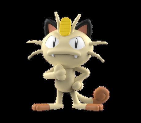 Meowth Team Rocket pose