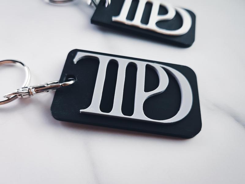 The Tortured Poets Department Taylor Swift Keytag