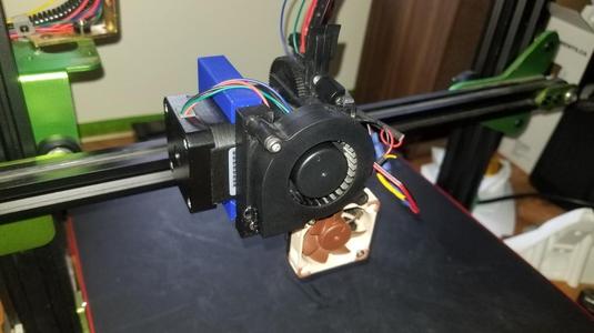 super simple DIRECT DRIVE tornado conversion (with bltouch)