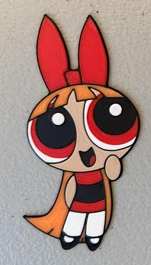 Multicolor Blossom Magnet