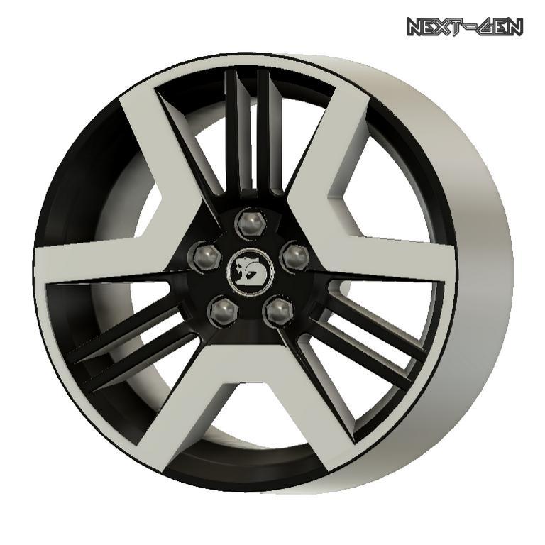 Next-Gen - Holden VE HSV GTS E2 - Real Rims For Scale Model Cars