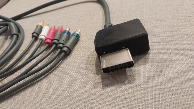 OG Xbox HD Component Cable Shell