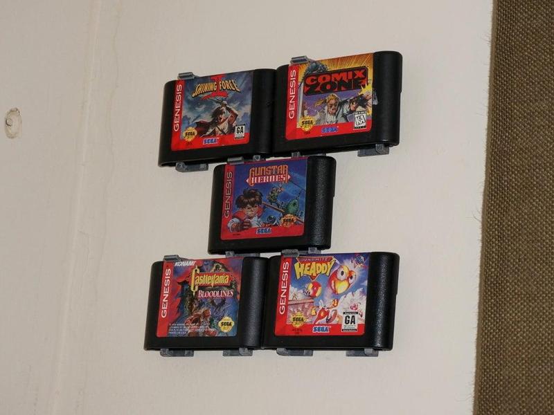Sega Genesis Game Wall Hangers - Modular