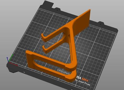 Over dimensioned phone stand