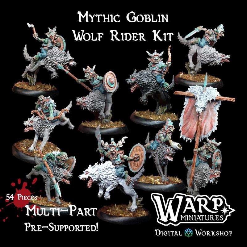 Mythic Goblin Wolf Rider Kit