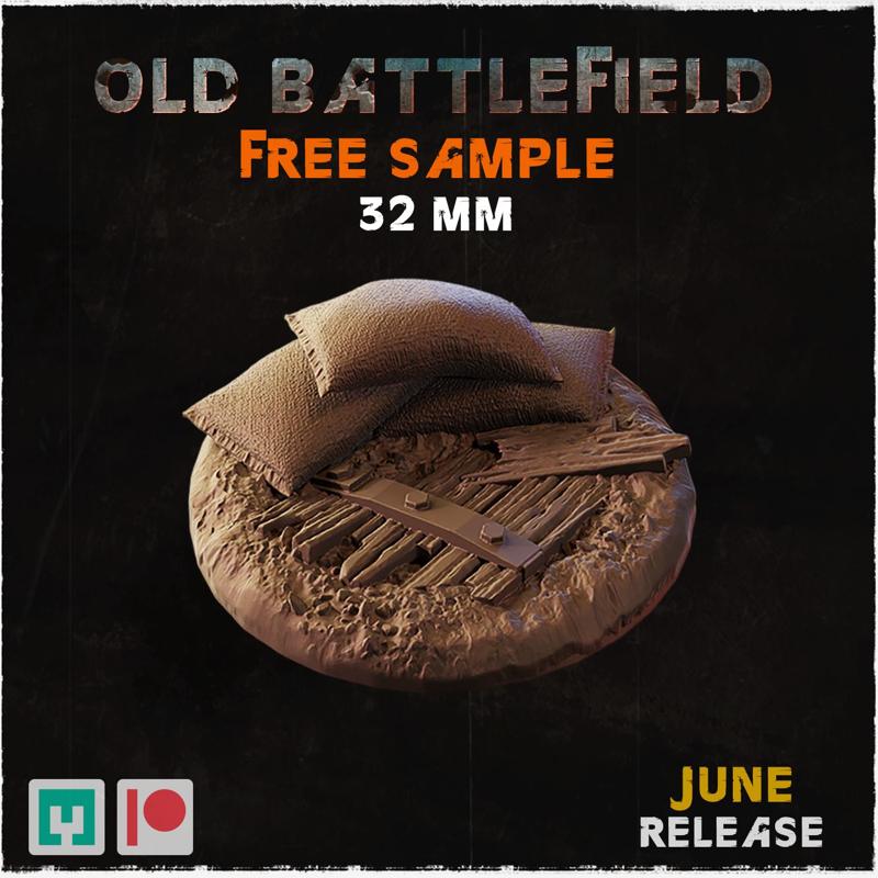 Old Battlefield - Bases & Toppers (Free Sample)