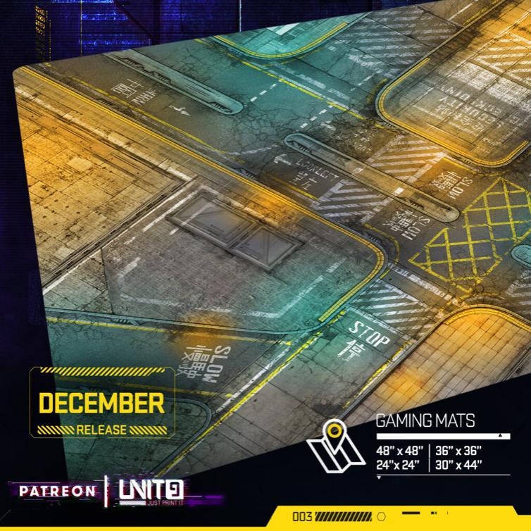 Neo Tokyo Streets - multi-format gaming mat