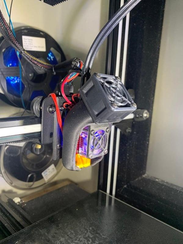 Geeetech A20M Hot-end Backplate and Parts Cooler Combo